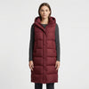 Midi-Length Padded Gilet - Hazel