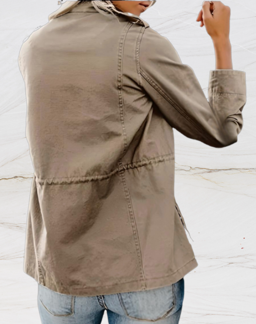 Slim Fit Women's Jacket – Perfect for Spring