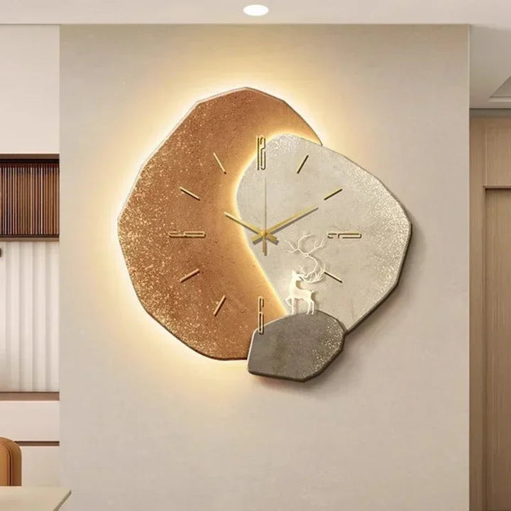 Modern Wall Clock with Unique Design