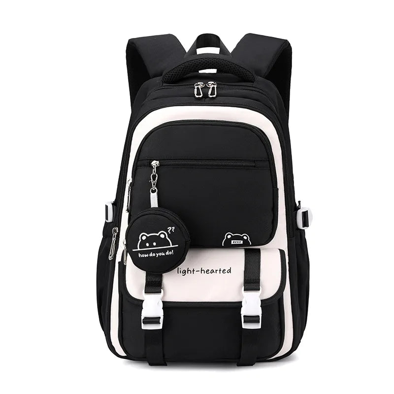 Multi-Pocket School Backpack for Everyday Use - Stovell