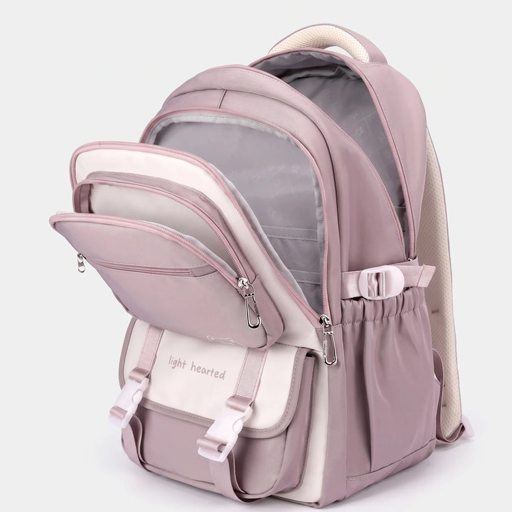 Multi-Pocket School Backpack for Everyday Use - Stovell