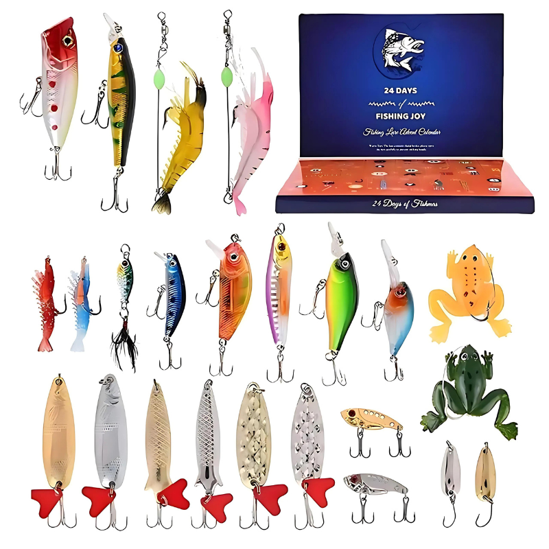 AquaElite Fishing Advent Calendar | Premium-Quality Lures for Every Fishing Adventure