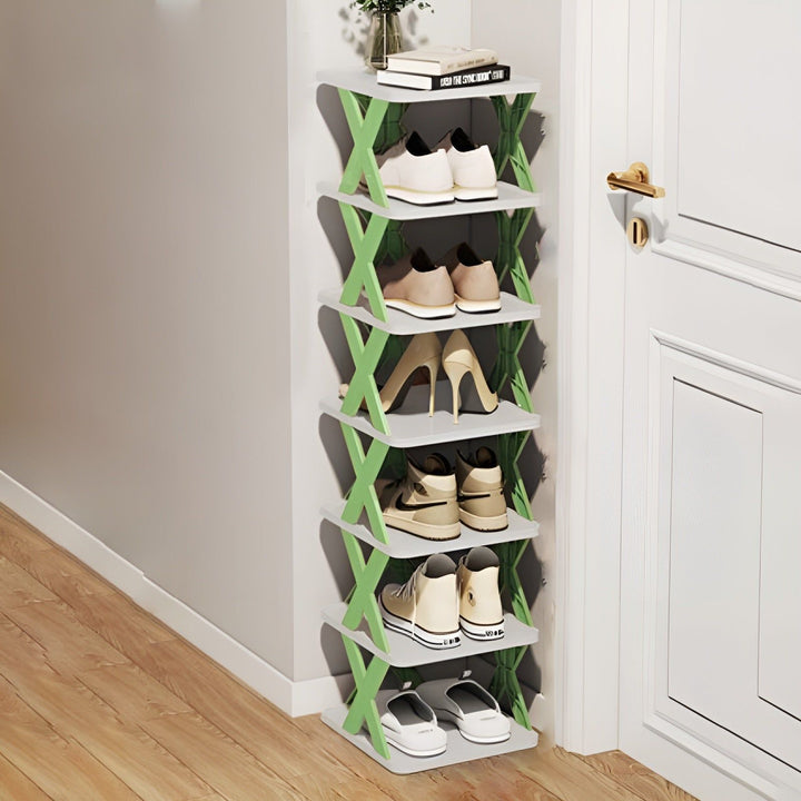 Multifunctional Foldable Shoe Rack - SpaceSaver