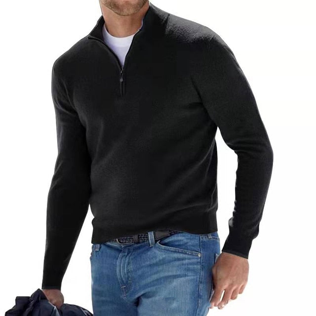 Merino Men's V-Neck Jumper - Torino