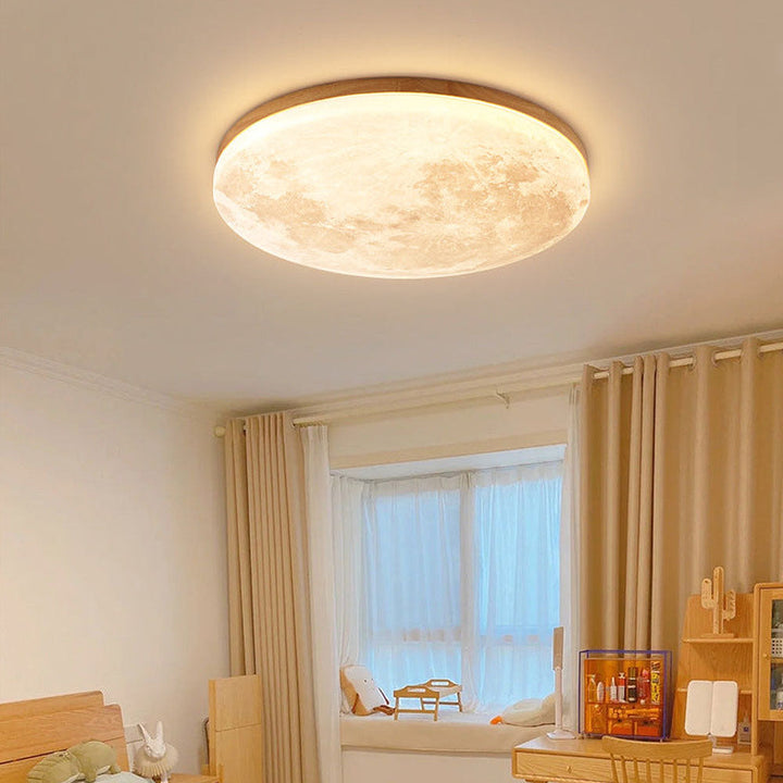 LunarGlow Ceiling Lamp – Relaxing Moonlight for Any Interior