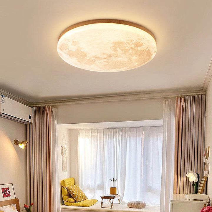 LunarGlow Ceiling Lamp – Relaxing Moonlight for Any Interior