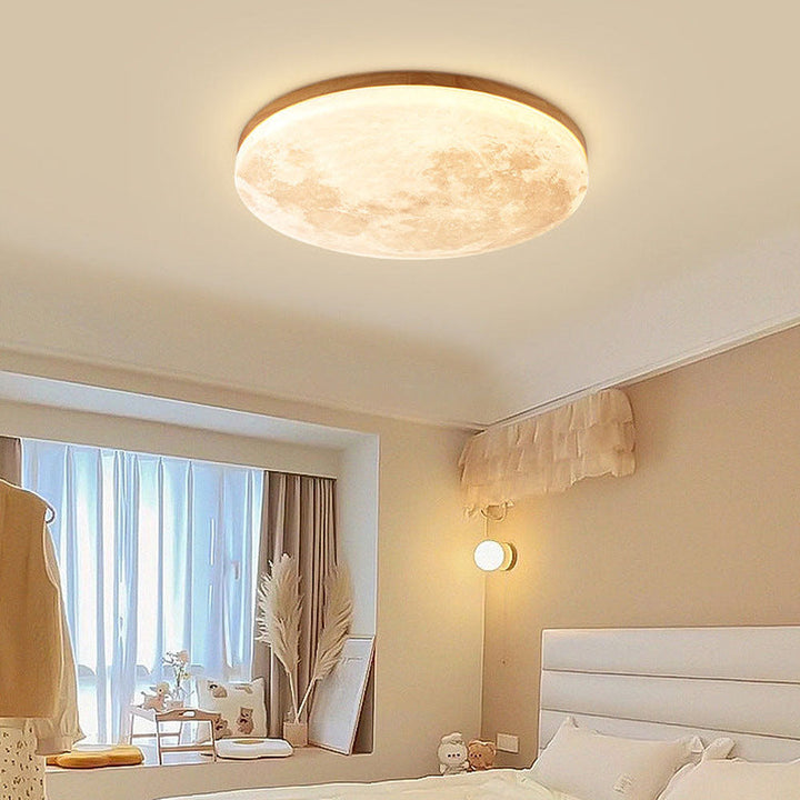 LunarGlow Ceiling Lamp – Relaxing Moonlight for Any Interior