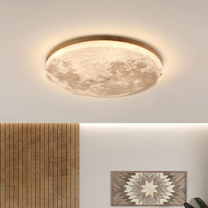 LunarGlow Ceiling Lamp – Relaxing Moonlight for Any Interior