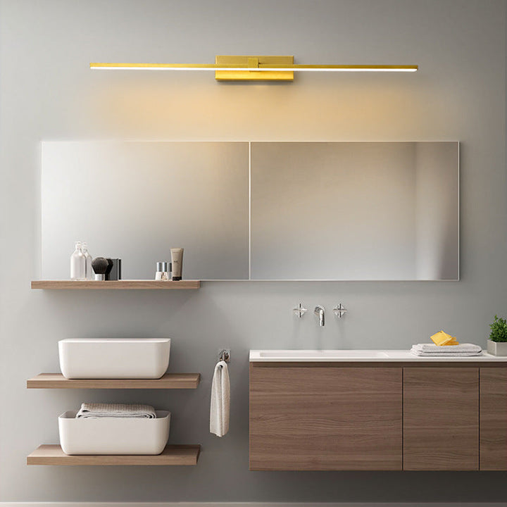 Linear Hexagon Vanity Wall Lamp – Modern for Bathroom and Bedroom