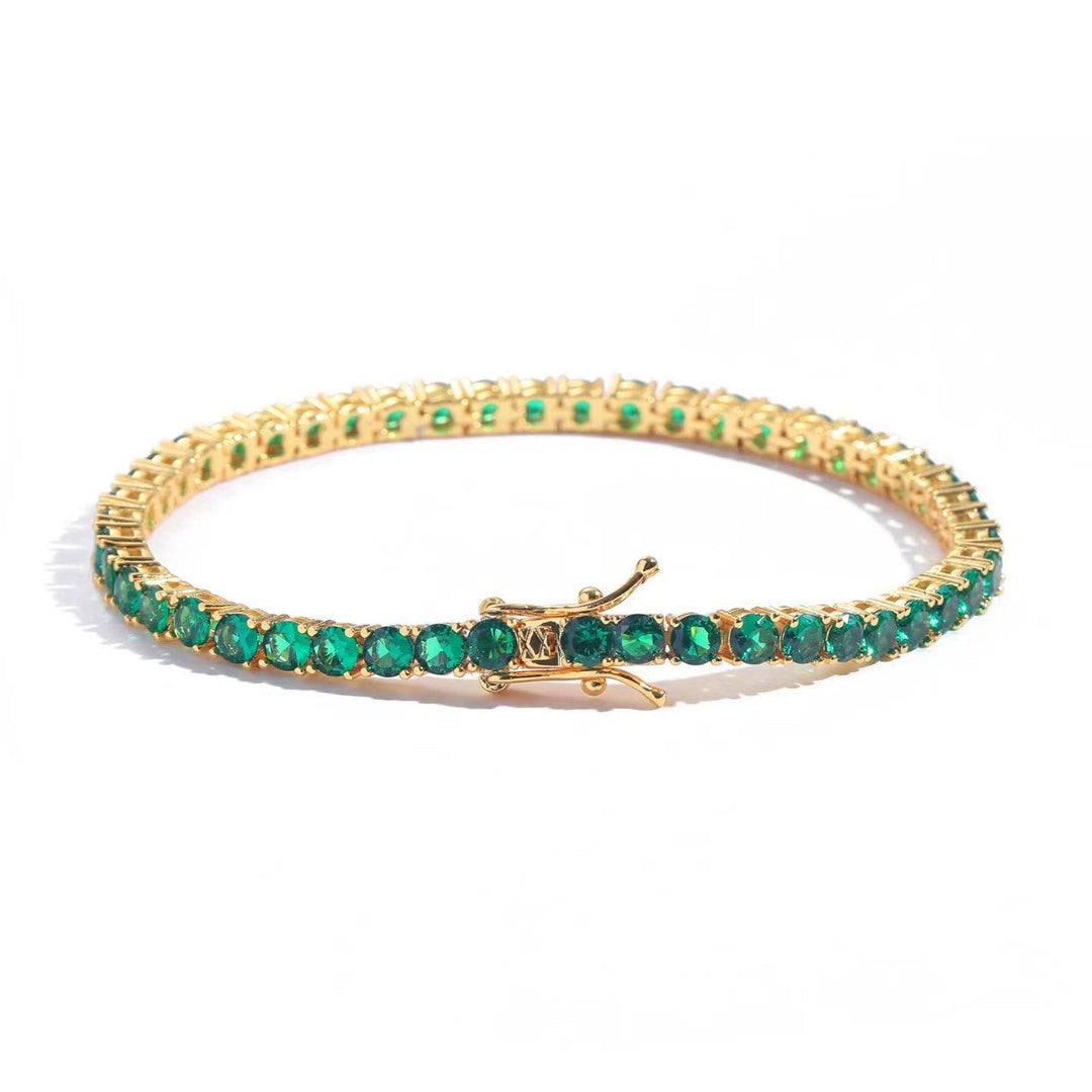 Elegant gold-coloured bracelet with refined details