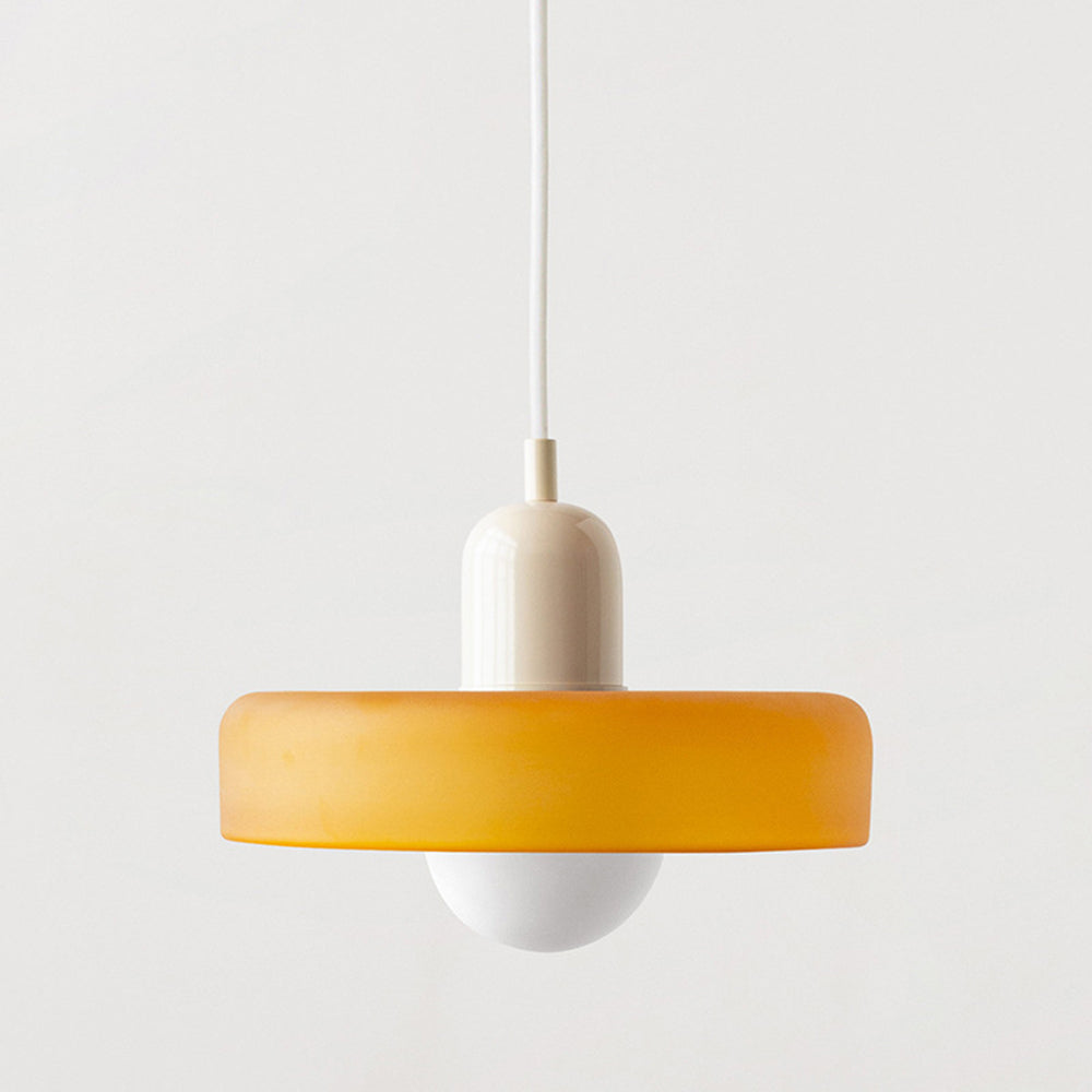 Colourful Bauhaus-Style Pendant Lamp - StiloGlas