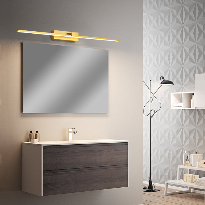 Linear Hexagon Vanity Wall Lamp – Modern for Bathroom and Bedroom