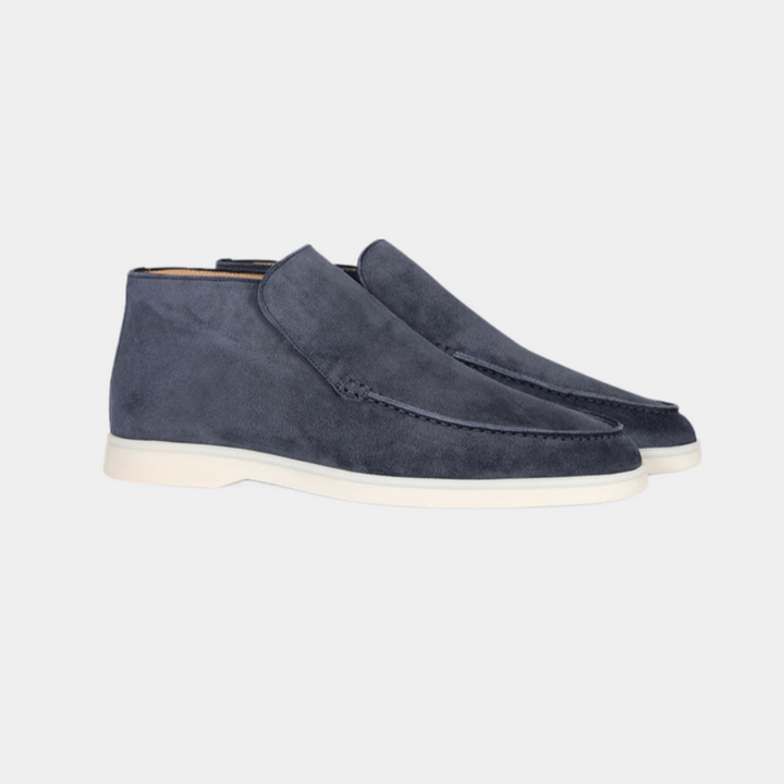 Stylish Men's Kalfssuede Loafers