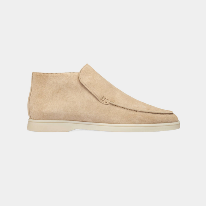 Stylish Men's Kalfssuede Loafers