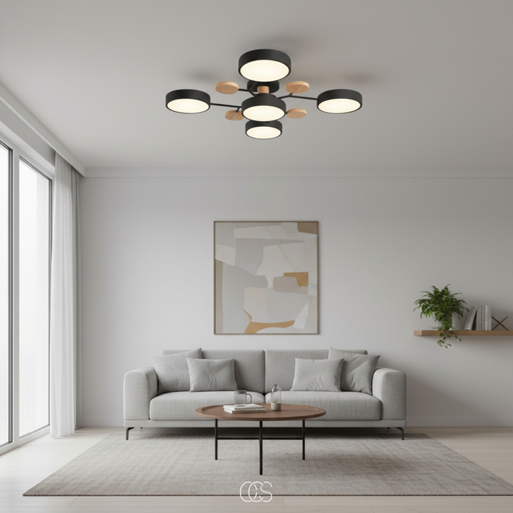 Macaron Metal LED Ceiling Lamp