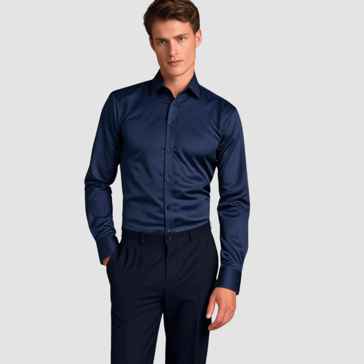 Men's Stretch Shirt with Comfort & Style