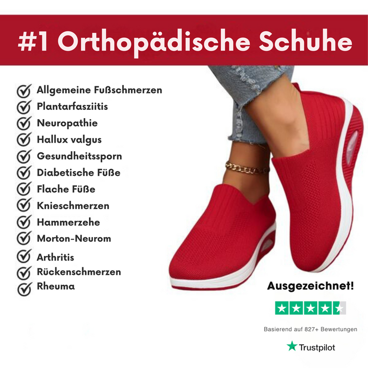 Orthopaedic Comfort Shoes for Women | Padded Sole & Easy Slip-On