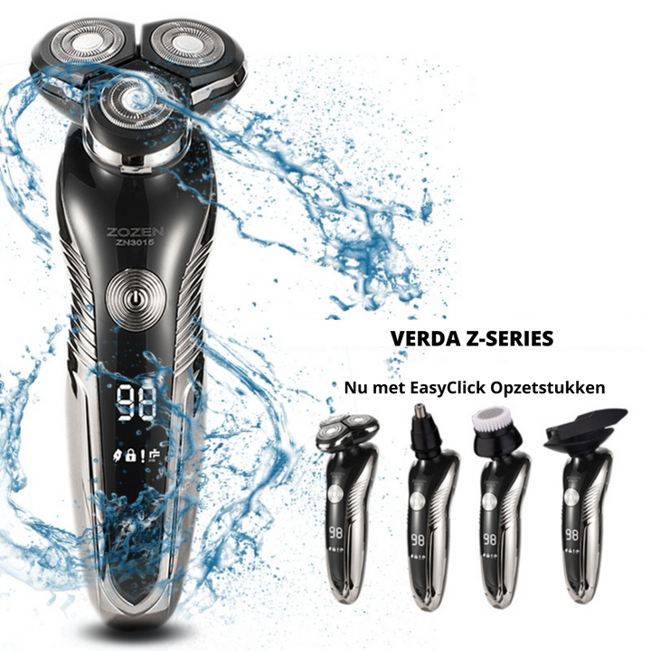 Rechargeable wet and dry shaver