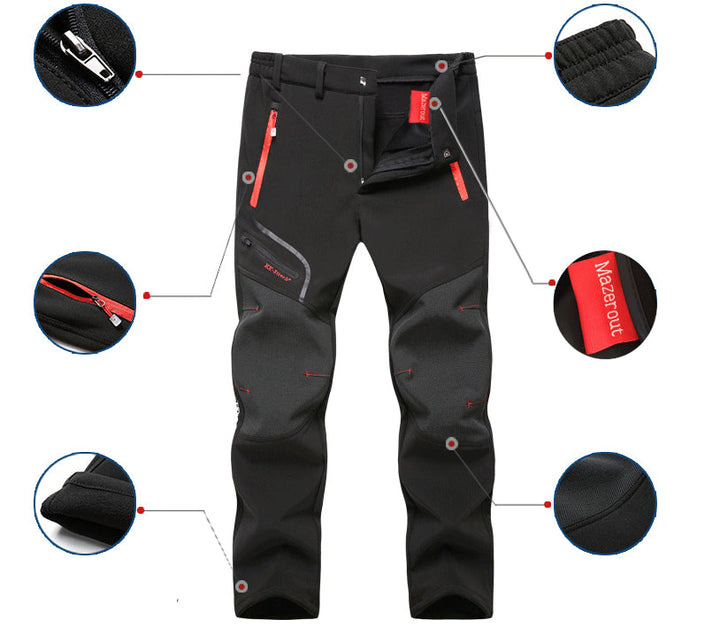 Men's Winter Lined Waterproof Trousers