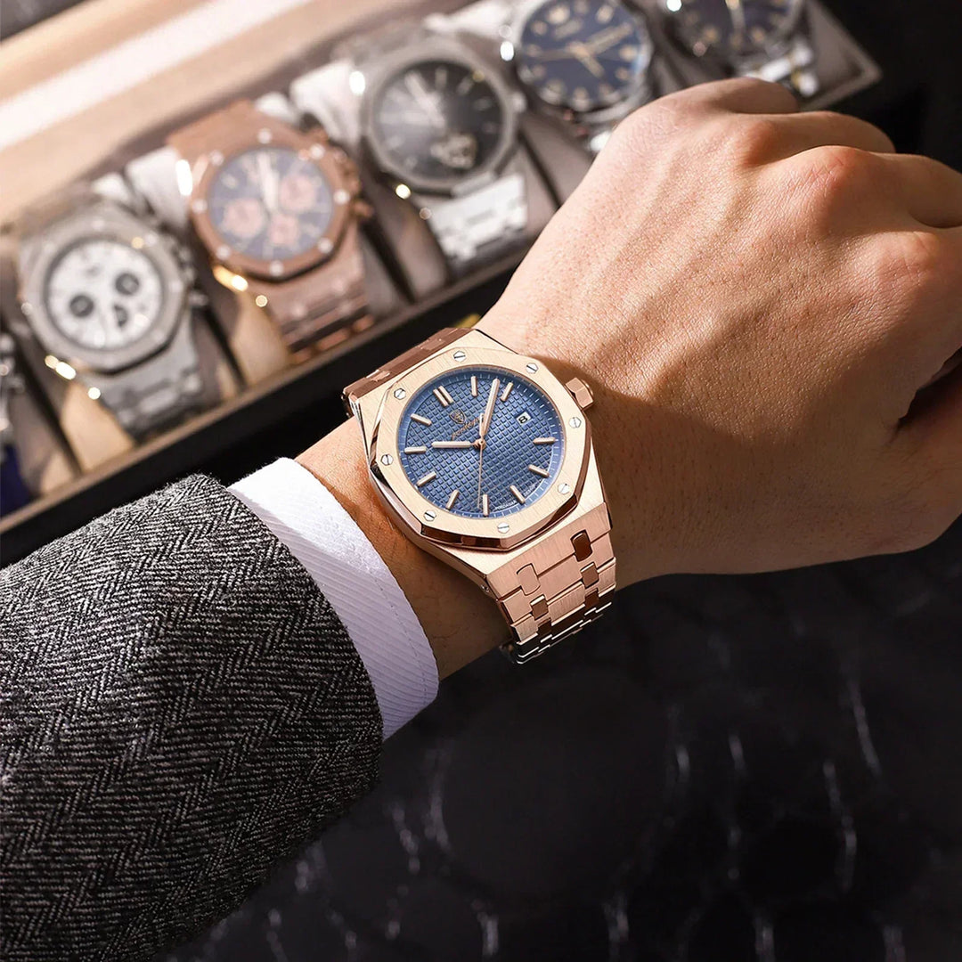 Jonas Deluxe Men's Watch | Modern Elegance and Ultimate Comfort