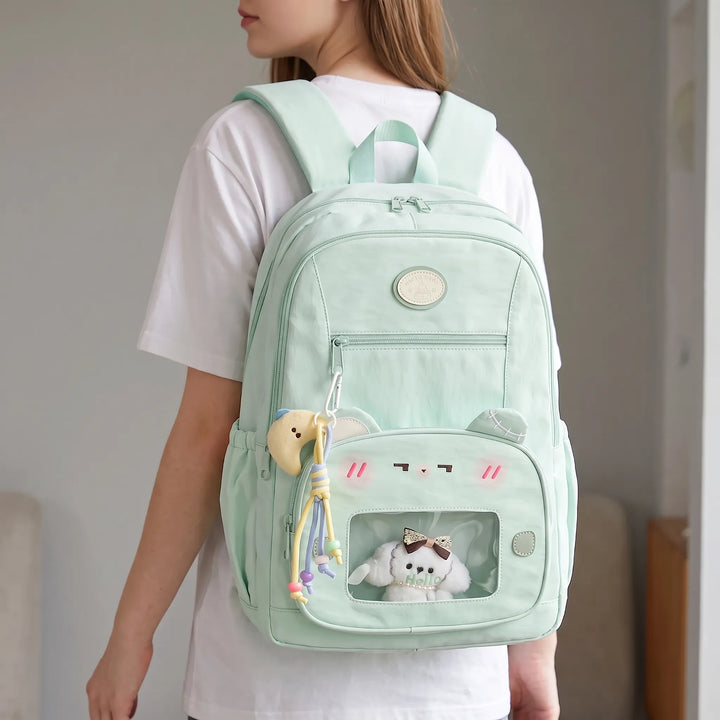 Preppy-Style Daypack - VisiTote