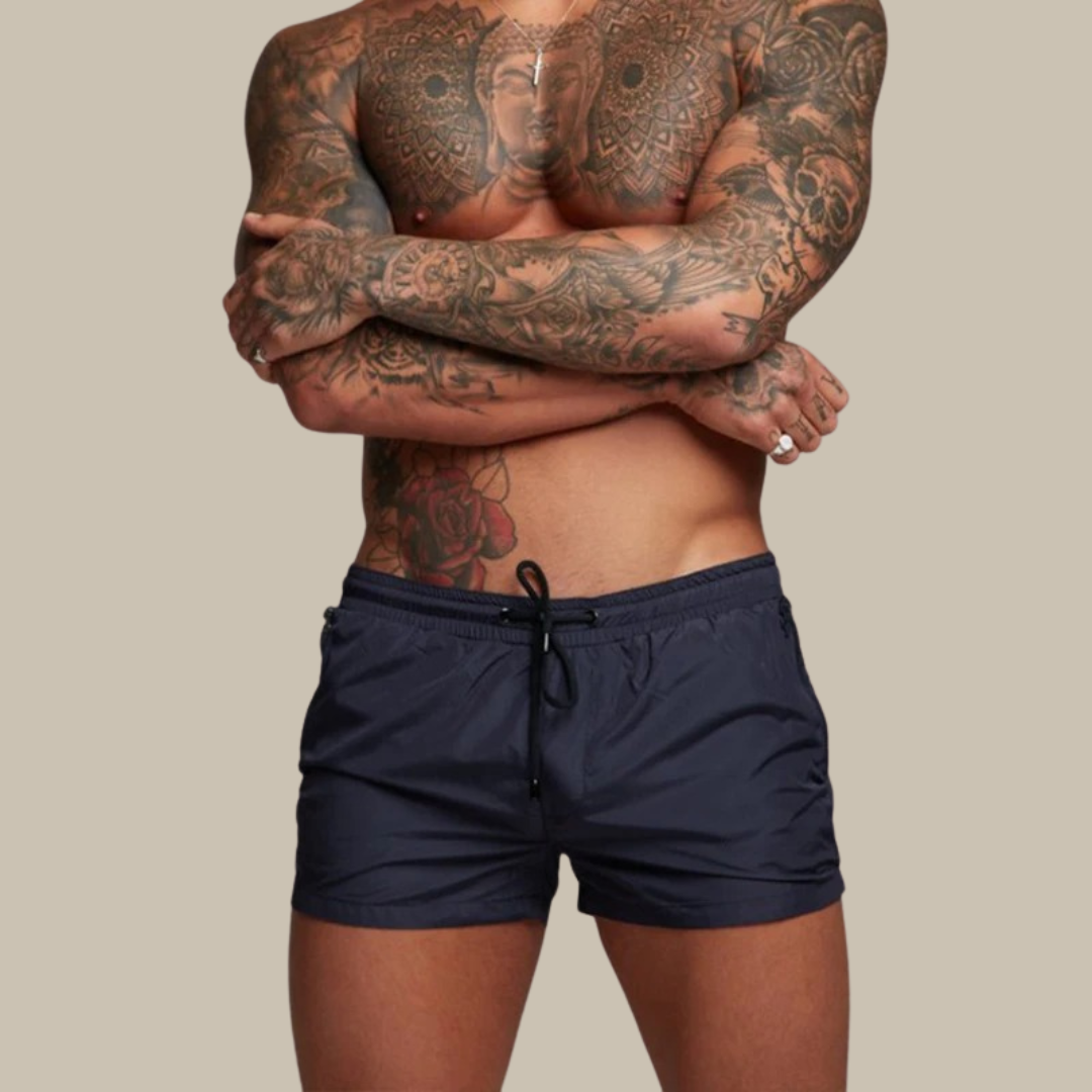 Swim Shorts for men - Stretchy & Quick Dry