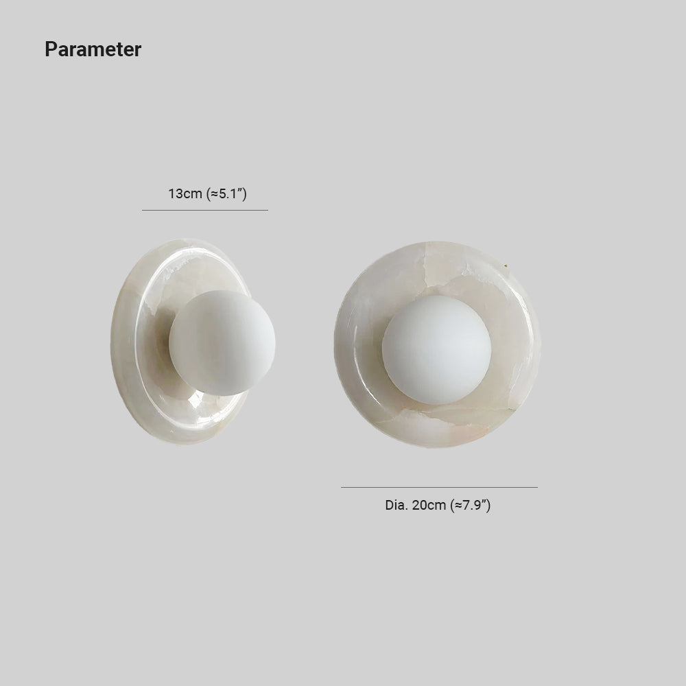 Hako Marble Indoor Wall Light
