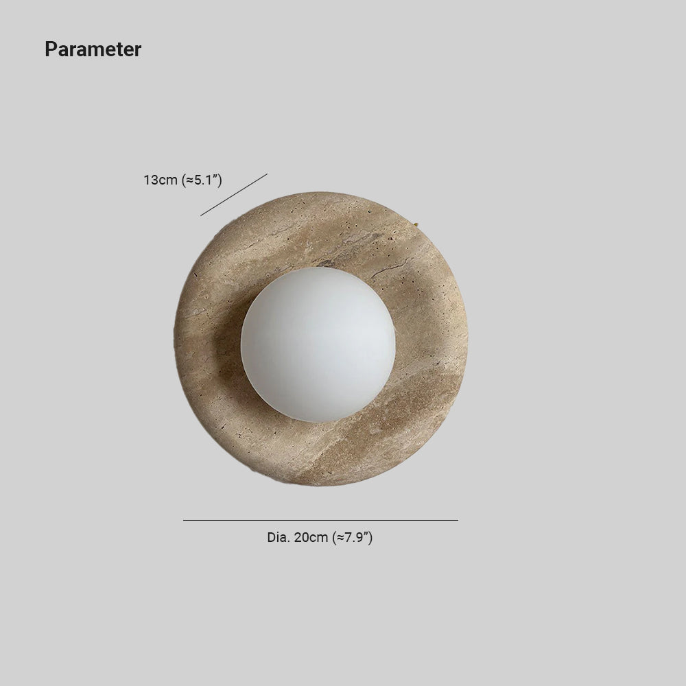 Hako Marble Indoor Wall Light