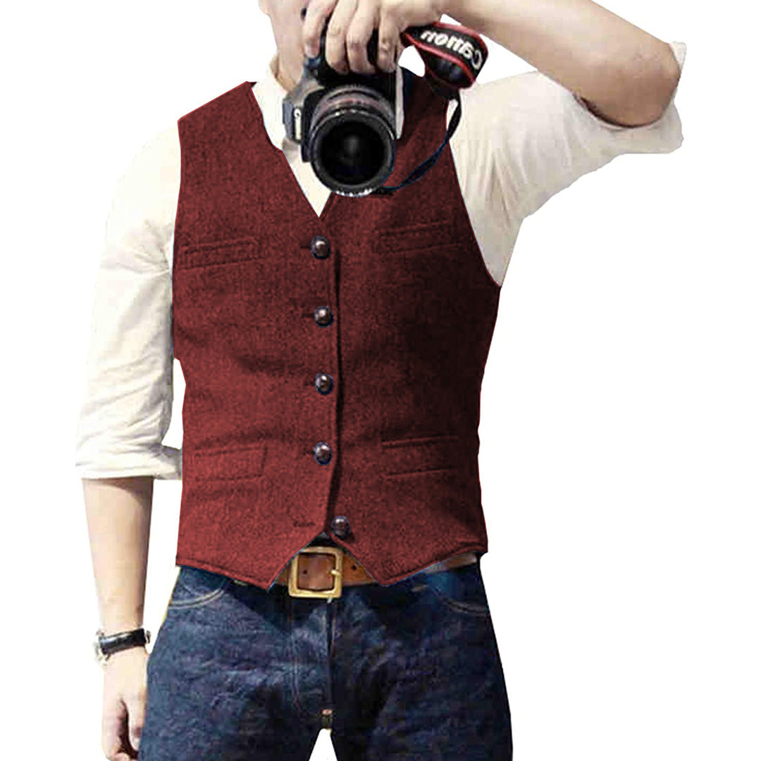 Men’s Denim Gilet