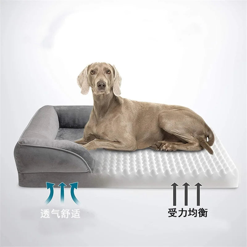Orthopaedic Comfort Dog Bed in Grey - Max