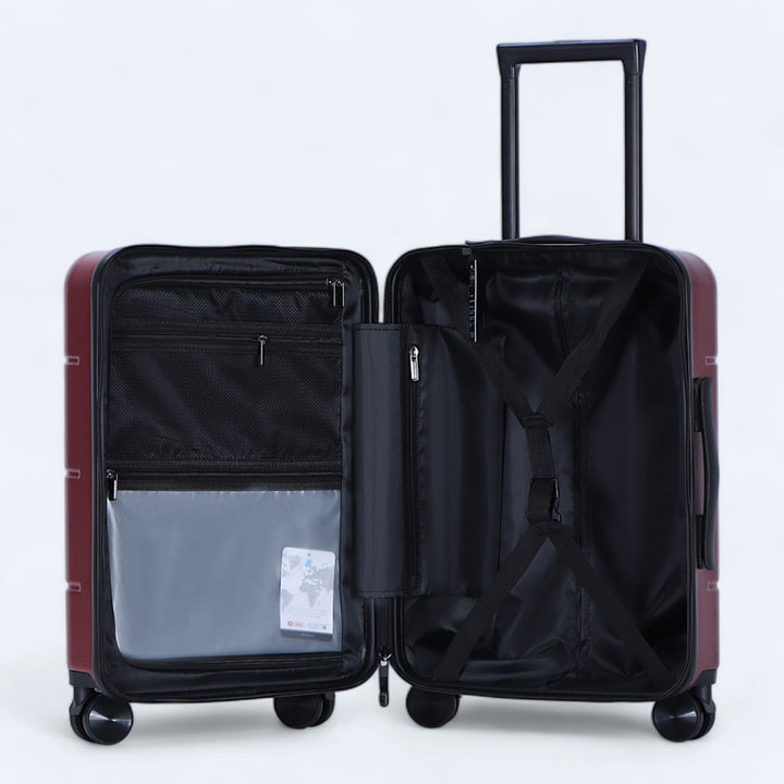 3-Piece Hard-Shell Suitcase Set – Atlas Explorer