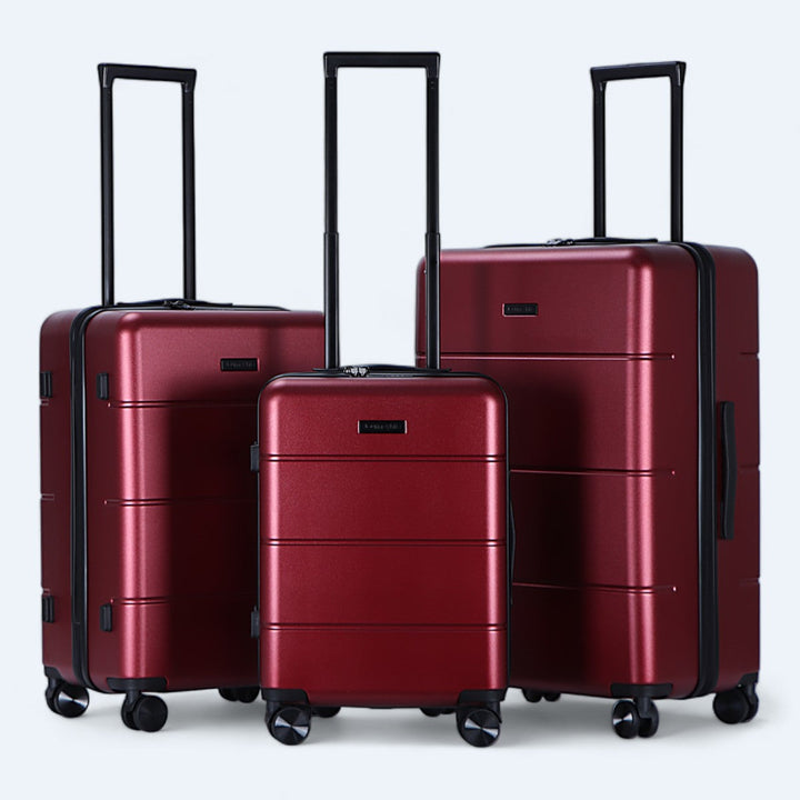 3-Piece Hard-Shell Suitcase Set – Atlas Explorer