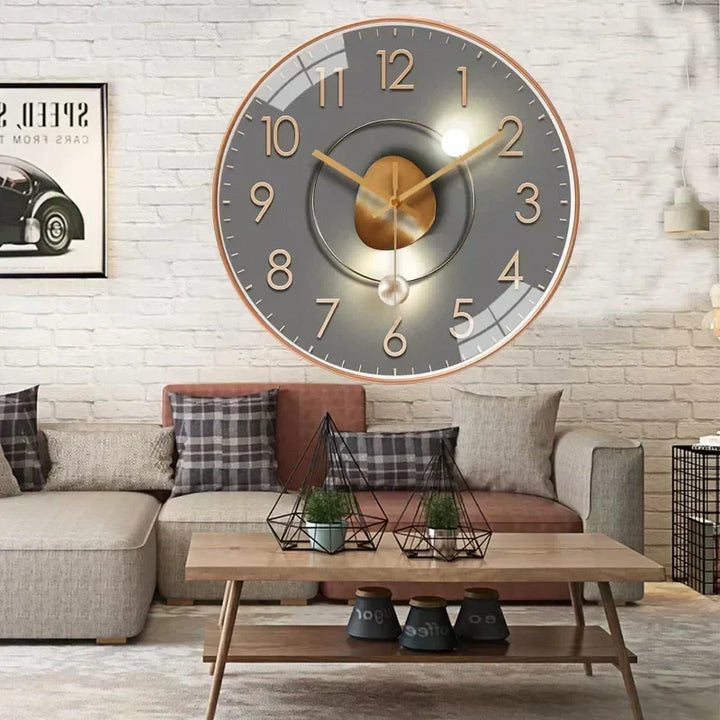Elegant Wall Clock, Silent and Ideal for Any Room