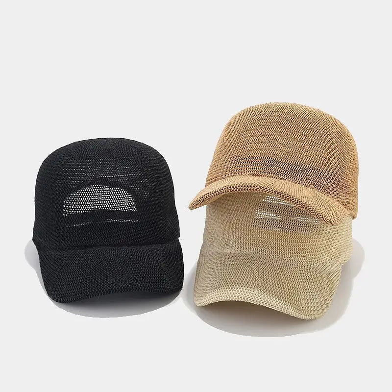 Fashionable Woven Sun Hat with Wide Brim - SunWeave Style