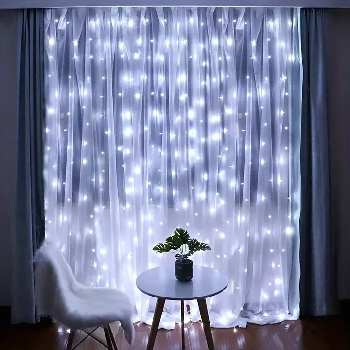 USB LED Curtain Lights with Remote Control