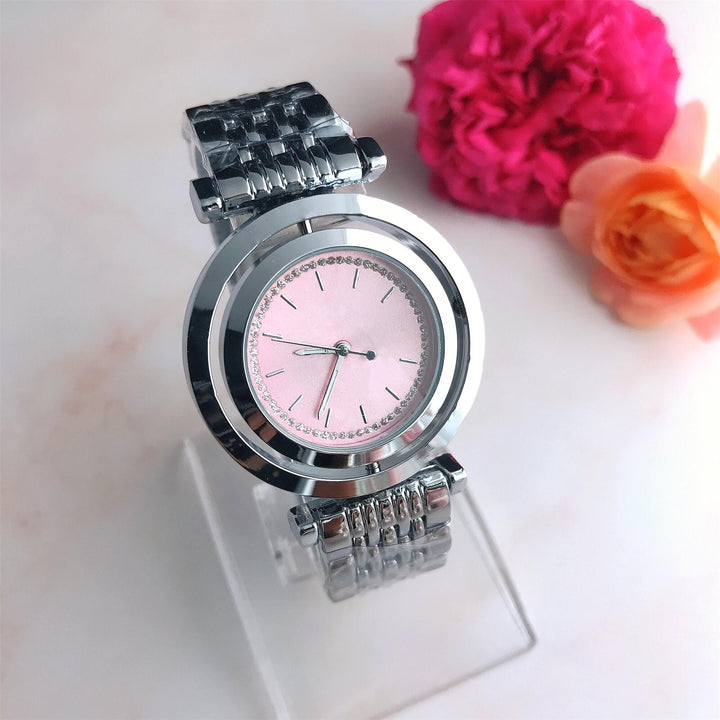 Elegant silver watch