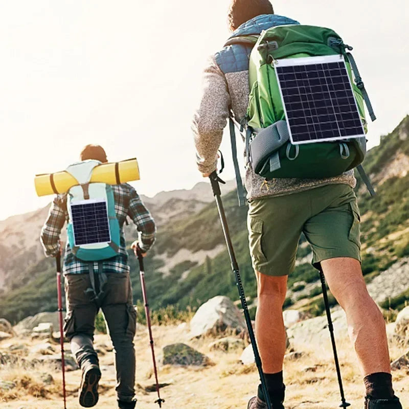 SOLVION Charge 100W Portable Solar Panel | 5V | Dual USB | Waterproof | Outdoor & Camping