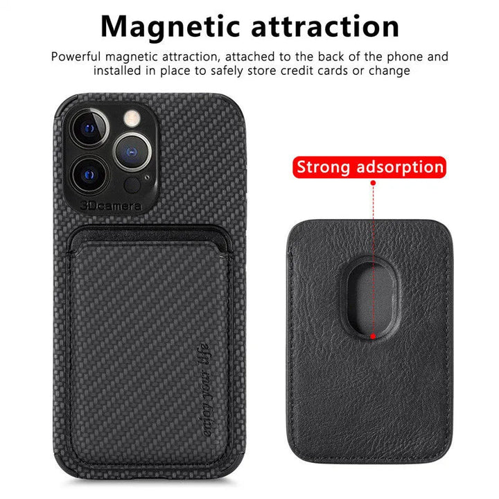 MagSafe Wallet Case | Magnetischer Kartenhalter für iPhone | Schlankes Design