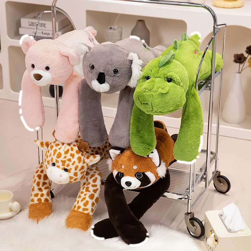 Long-Armed Cuddle Animal Toy – Soft, Snuggly and Versatile