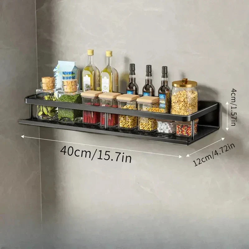 Modern Black Kitchen Shelf – MetroRack
