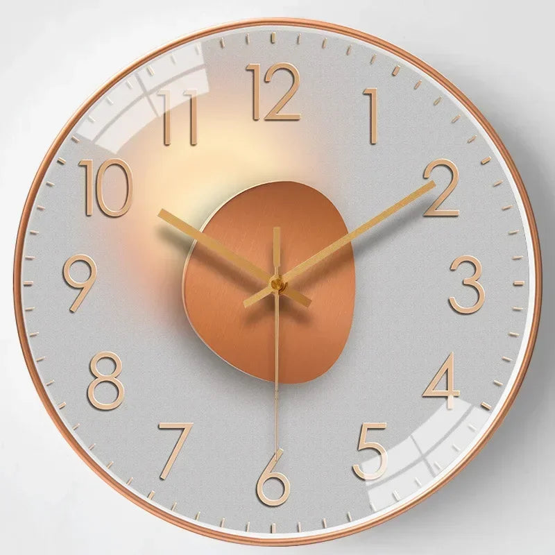 Elegant Wall Clock, Silent and Ideal for Any Room