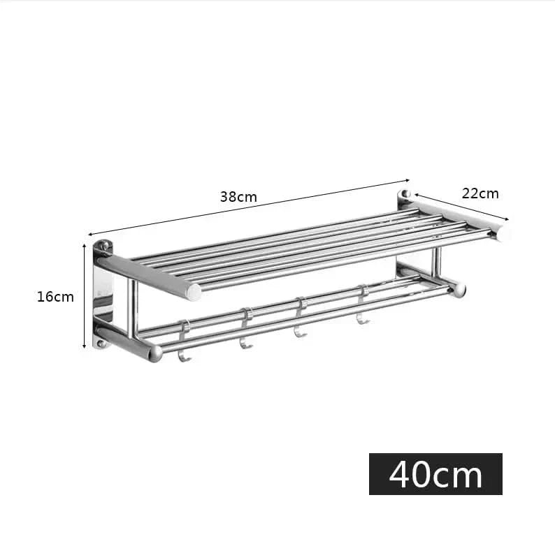 STEELRACK – Space-Saving & Elegant Stainless Steel Towel Rail