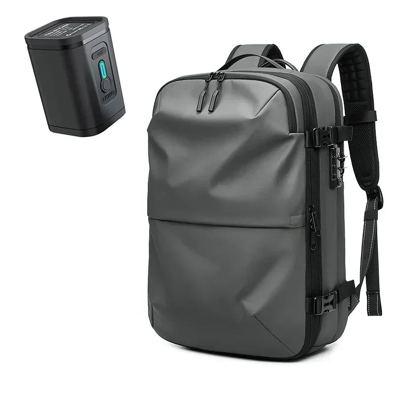 ElitePack Backpack with Air Compression | Waterproof 60L Backpack for Business and Travel with Vacuum Compression Technology