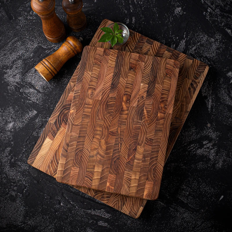 Luxury Solid Teak Chopping Board - ChefTeak