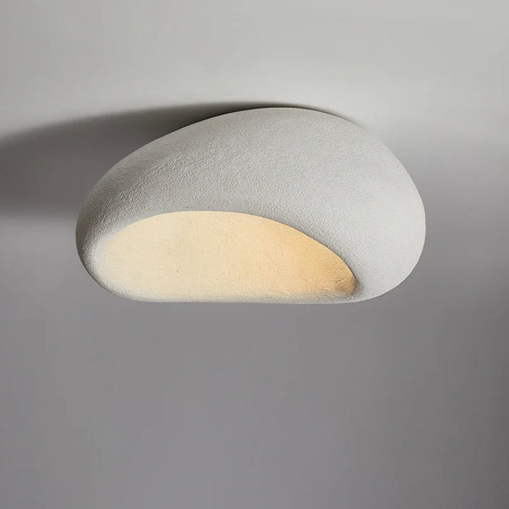 LED-Deckenlampe im Wabi-Sabi-Stil – dekorative Deckenleuchte mit organischer Form