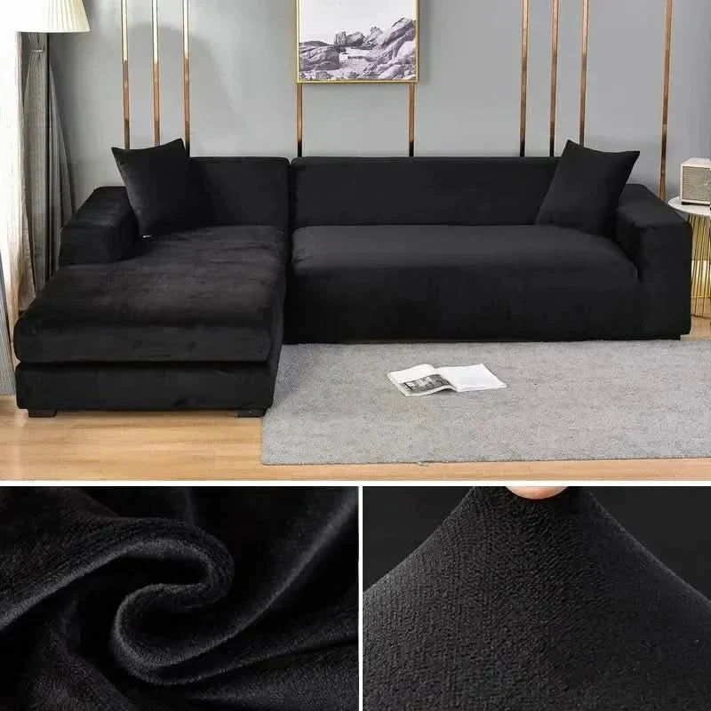 SamtLux Sofa Protector – Stretchy & Luxurious for Any Living Room