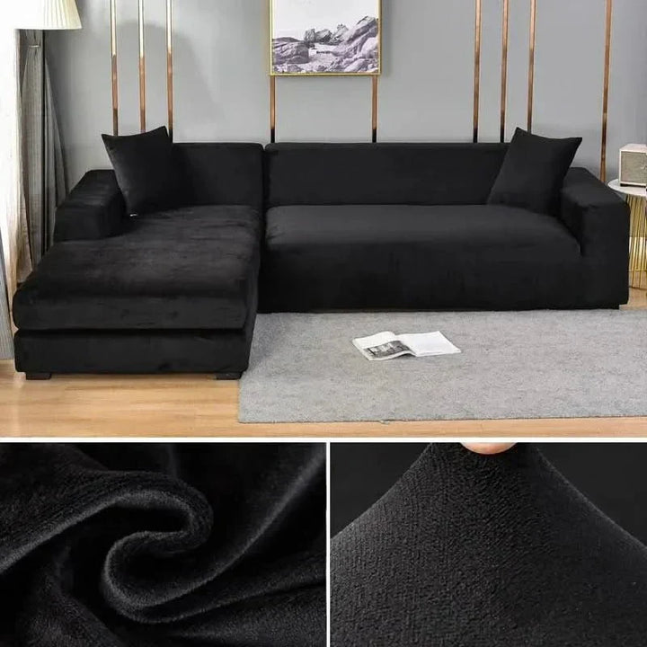 SamtLux Sofa Protector – Stretchy & Luxurious for Any Living Room