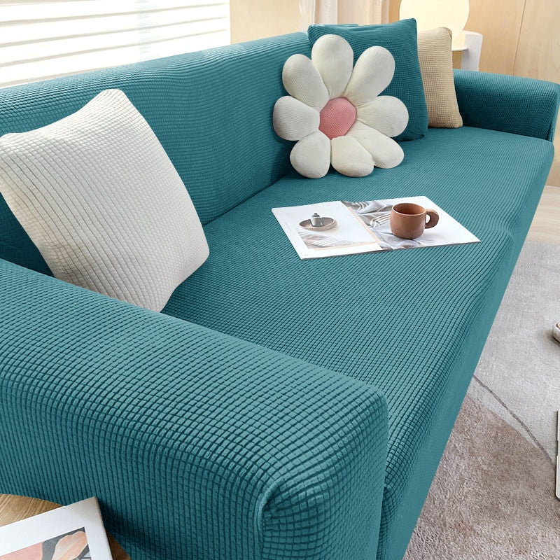 Stretch Textured Sofa Cover – Stylish Protection for Your Sofa