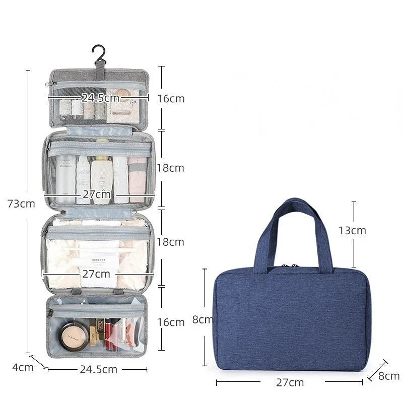 TravelTidy – Kompakter Kosmetik-Organizer mit 4 Fächern