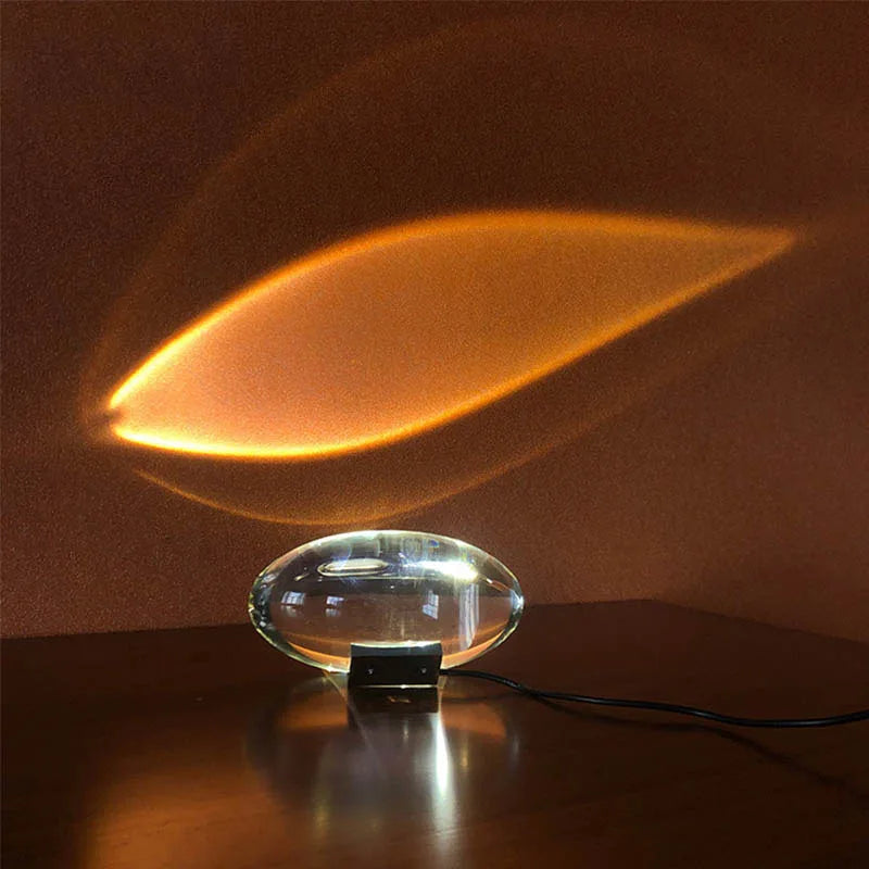 StarGlow - Enchanting Crystal-Eye Night Lamp